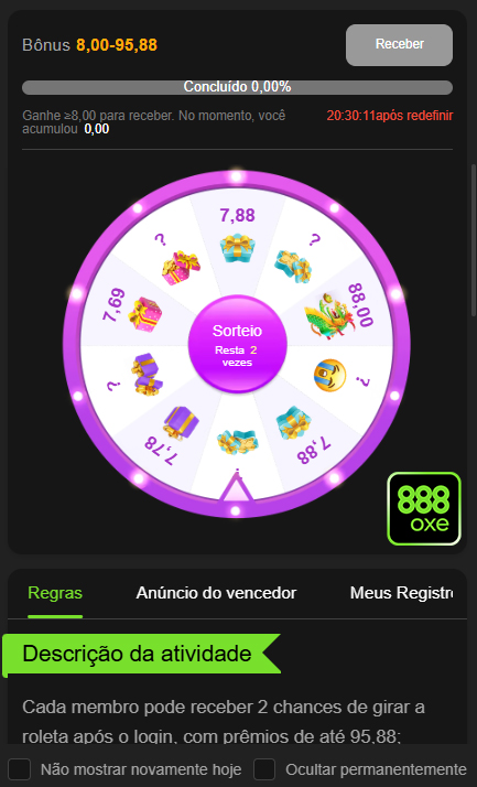 Baixar 888oxe.com App